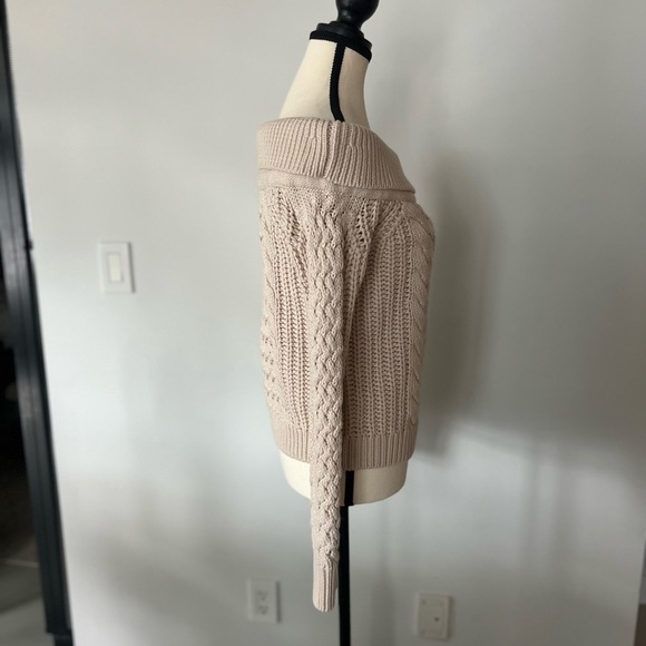 Intermix Adalene Off Shoulder Knit Sweater - Picture 5 of 15